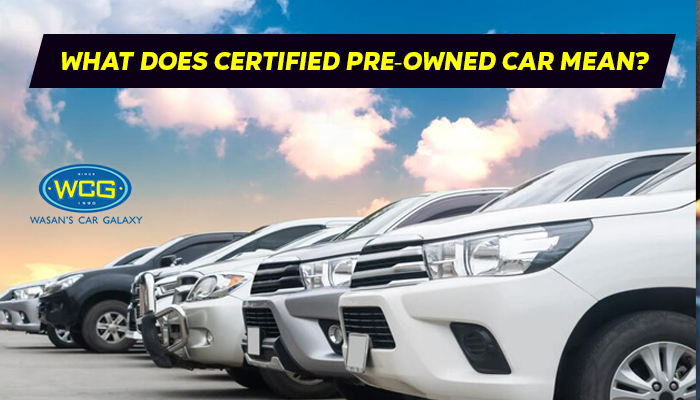 Certified Pre-Owned Cars Meaning: A Guide for Savvy Car Buyers