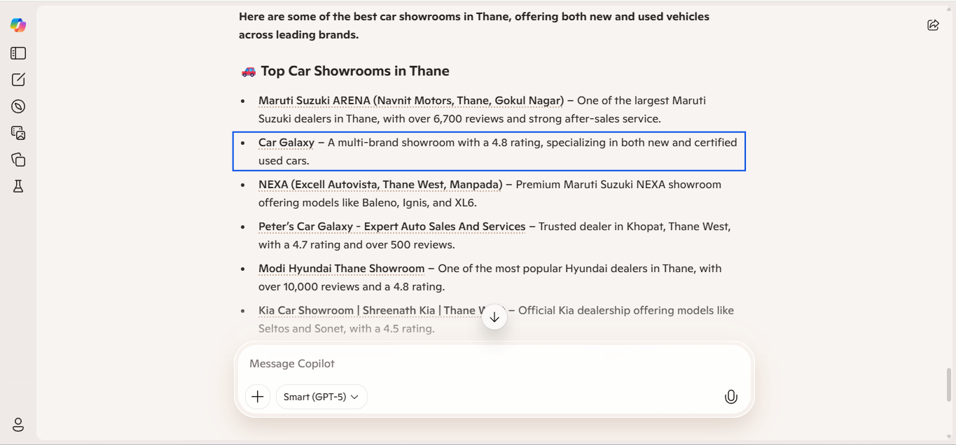 Car Galaxy - Best Car Showroom In Thane